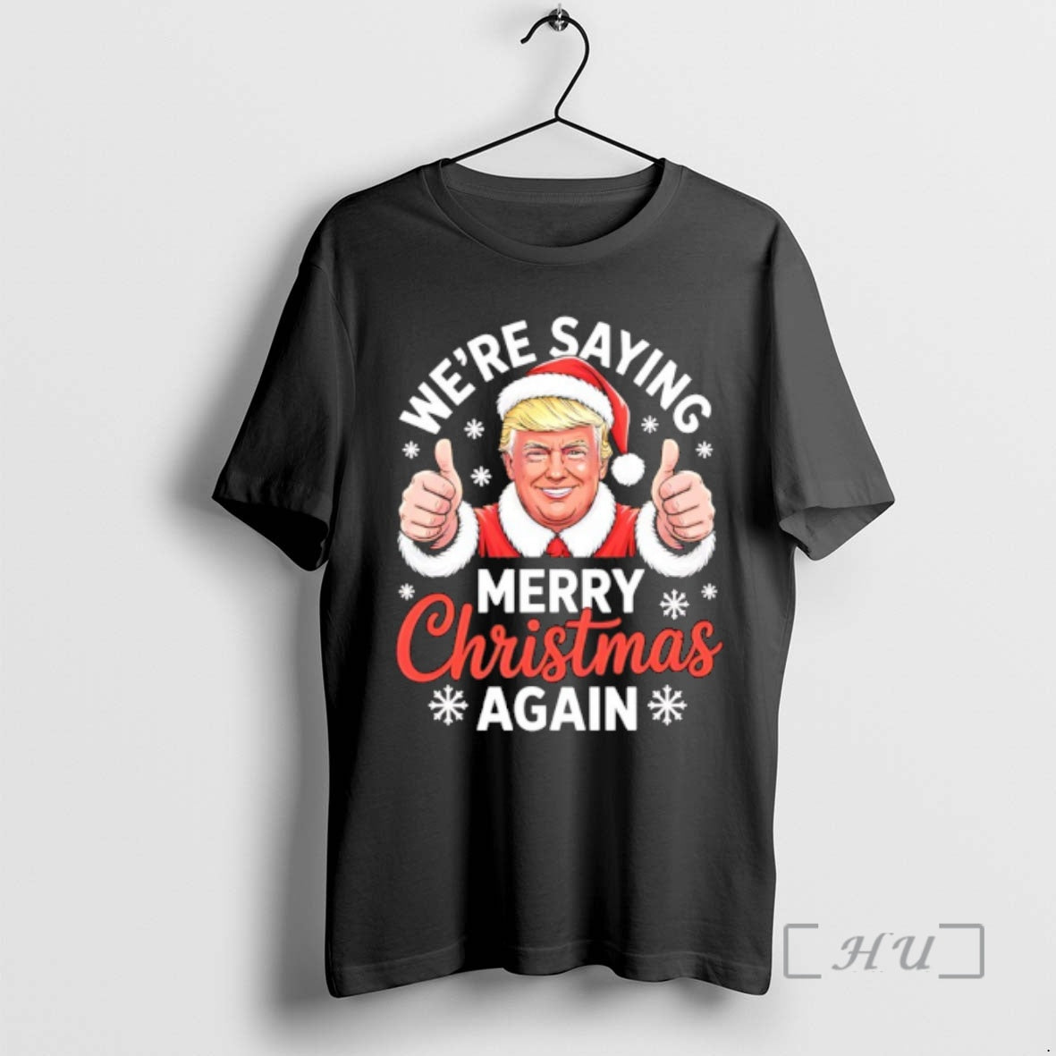 Officials Were Saying Merry Christmas Again Funny Trump T-Shirts, Hoodie, Sweatshirt | InkThreadWorks.com