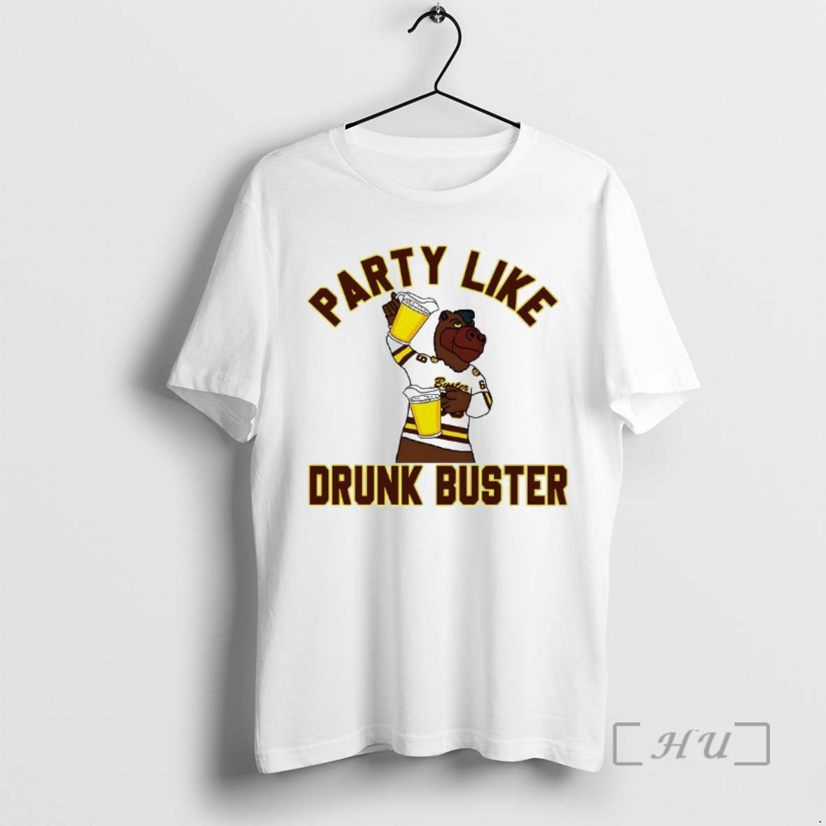 Officials Western Michigan University Buster Bronco Party Like Drunk Buster T-Shirts, Hoodie, Sweatshirt | InkThreadWorks.com