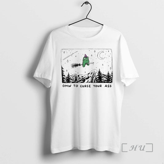 Officials Wizard Frogs Omw To Curse Your Ass T-Shirts, Hoodie, Sweatshirt | InkThreadWorks.com