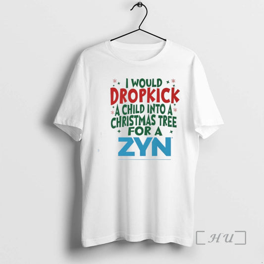 Officials Would Dropkick A Child Into A Christmas Tree For A Zyn Logo Premium T-Shirts, Hoodie, Sweatshirt