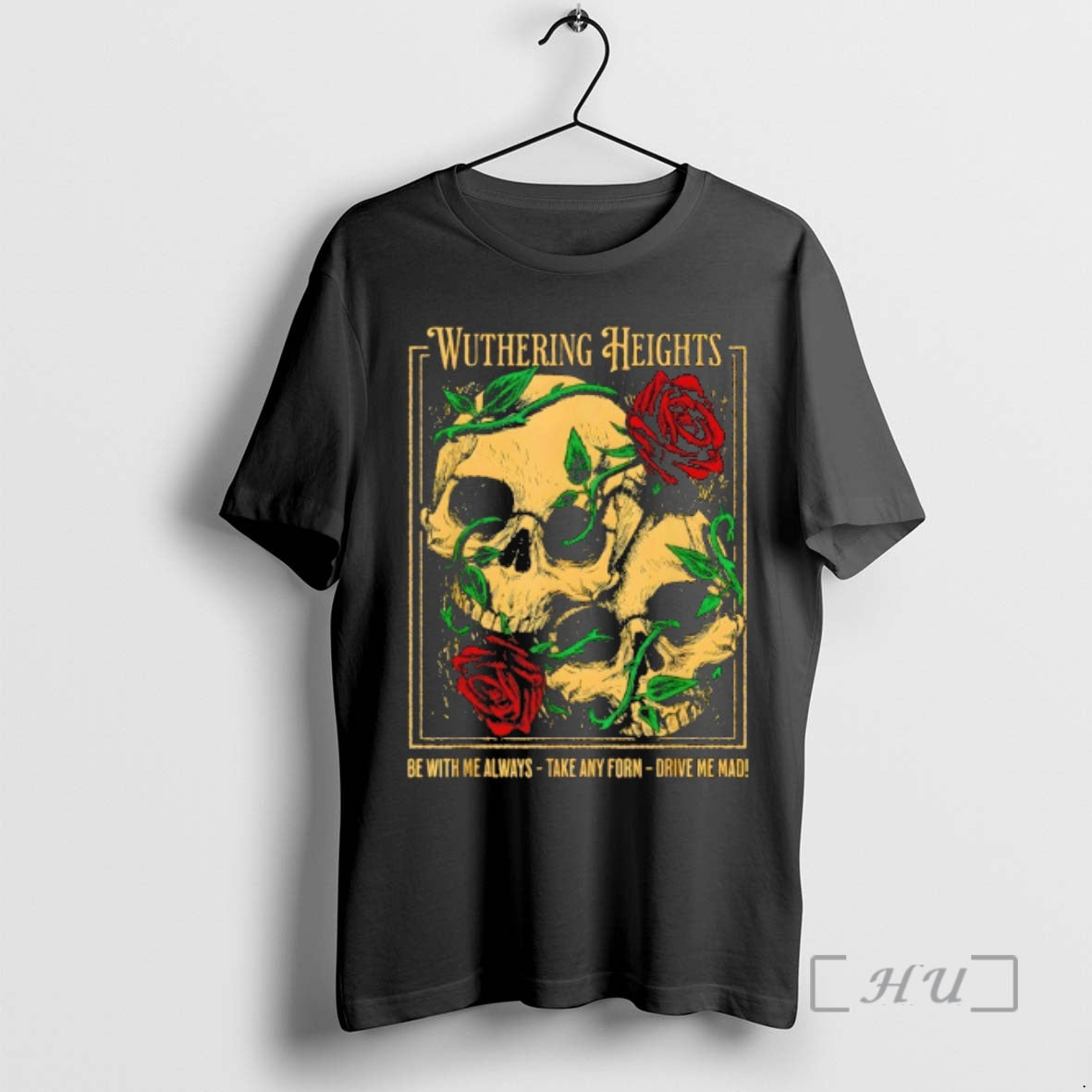 Officials Wuthering Heights Gothic Book Lover Classic Literature T-Shirts, Hoodie, Sweatshirt | InkThreadWorks.com