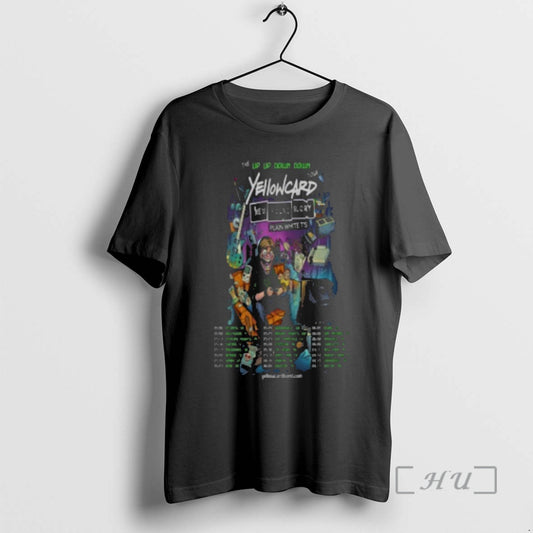 Officials Yellowcard 2026 The Up Up Down Down Tour T-Shirts, Hoodie, Sweatshirt | InkThreadWorks.com