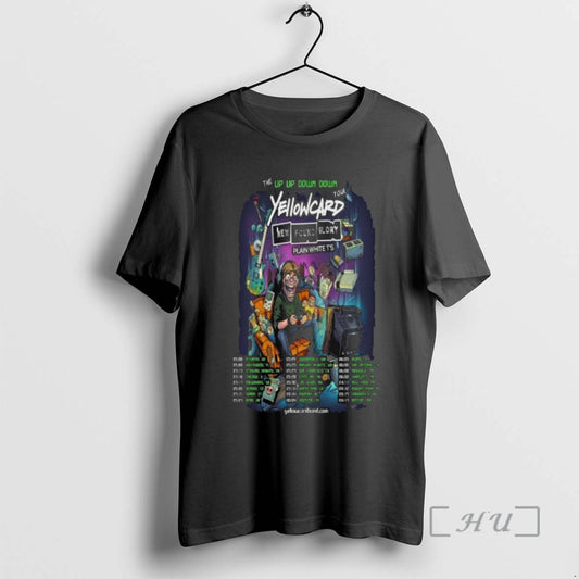 Officials Yellowcard The Up Up Down Down Tour 2026 T-Shirts, Hoodie, Sweatshirt | InkThreadWorks.com
