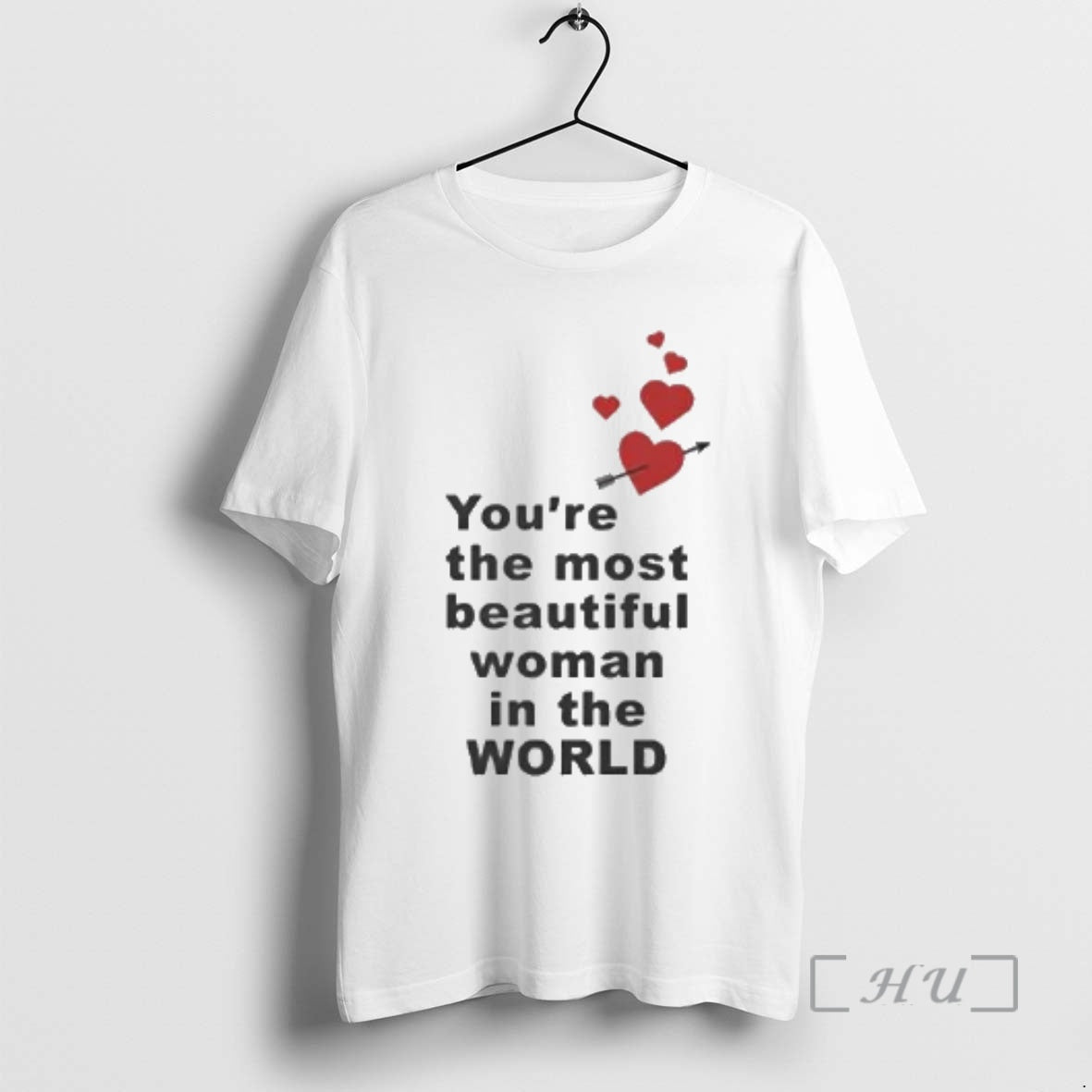 Officials Youre The Most Beautiful Woman In World Heart T-Shirts, Hoodie, Sweatshirt | InkThreadWorks.com