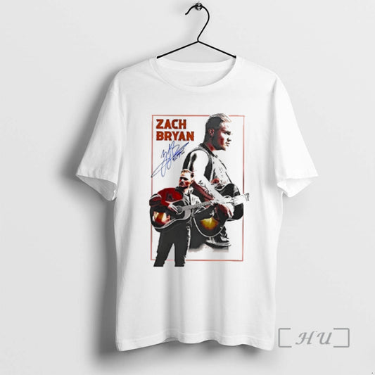 Officials Zach Bryan With Heaven On Tour Signature Music Fan T-Shirts, Hoodie, Sweatshirt | InkThreadWorks.com