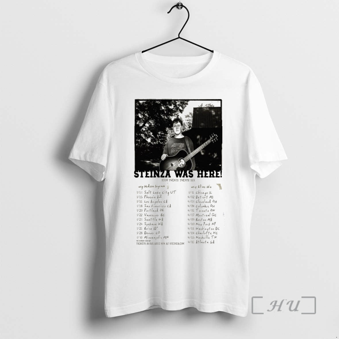 Officials Steinza Was Here Tour 2026 T-Shirts, Hoodie, Sweatshirt | InkThreadWorks.com