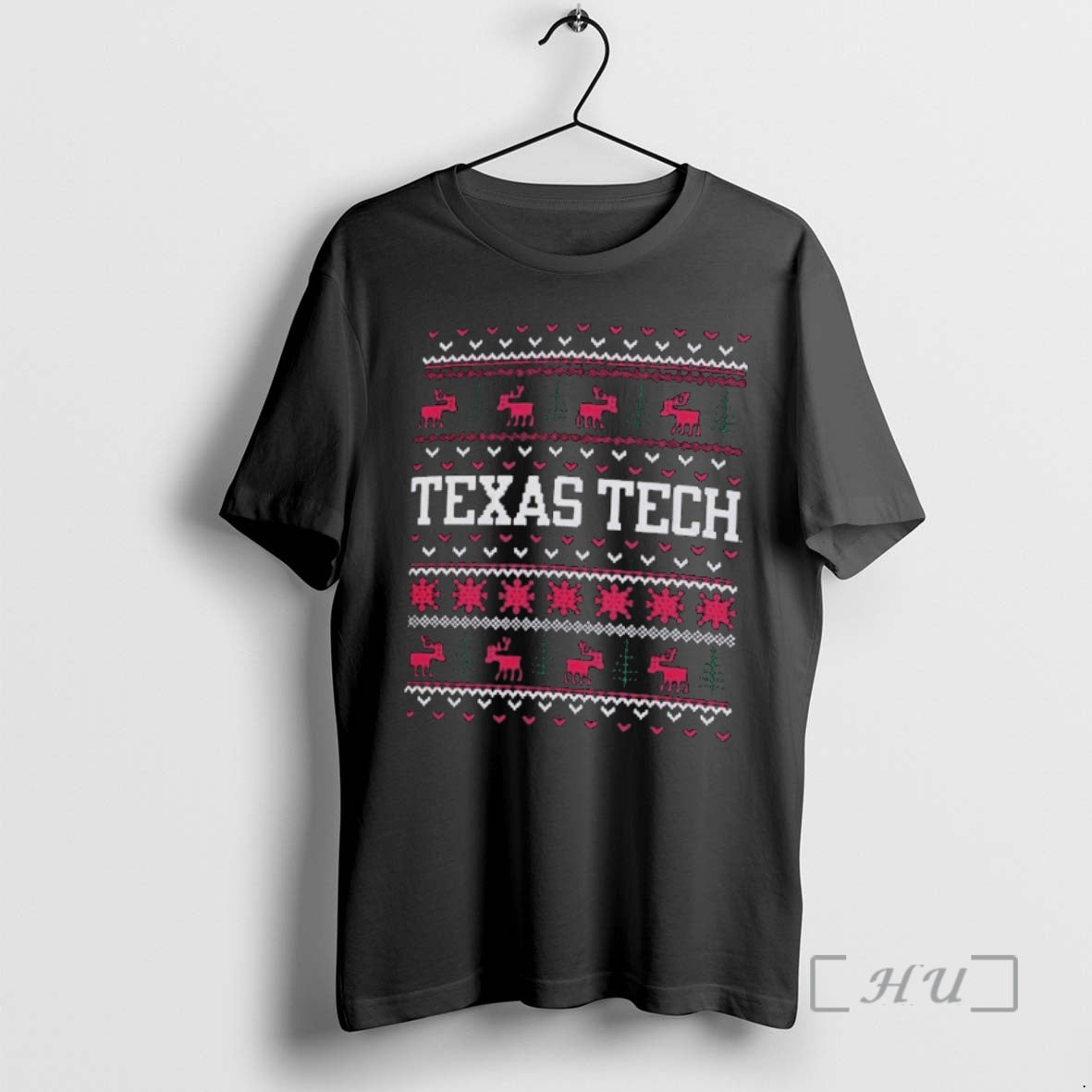 Officials Texas Tech Red Raiders Black Champion Christmas T-Shirts, Hoodie, Sweatshirt | InkThreadWorks.com