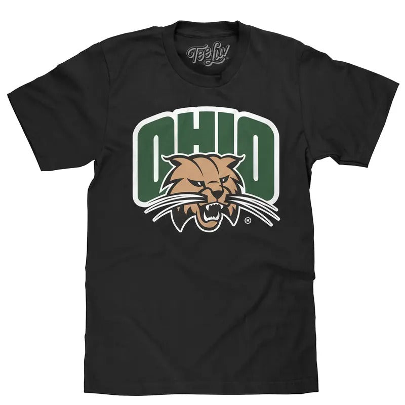 Ohio University Bobcats T-Shirt - Black Hoodie, Sweatshirt | InkThreadWorks.com