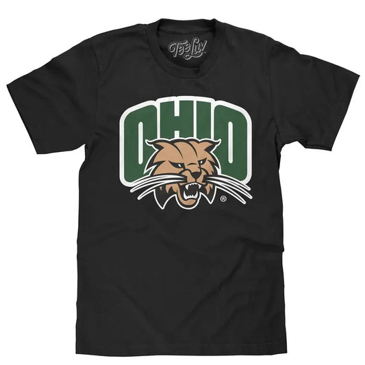 Ohio University Bobcats T-Shirt - Black Hoodie, Sweatshirt | InkThreadWorks.com