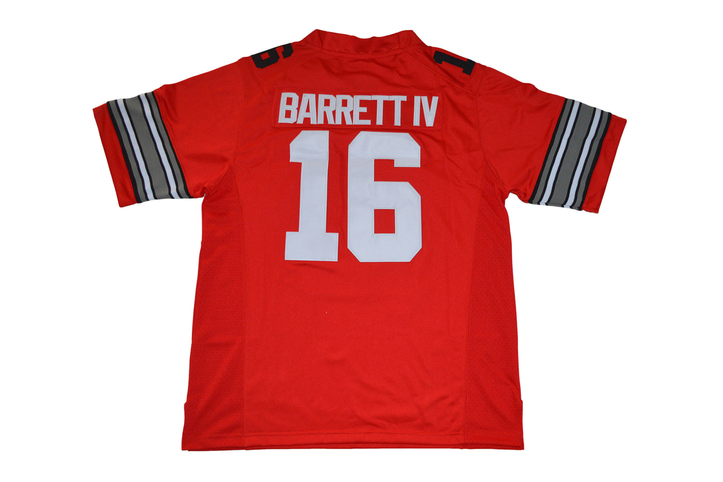 Ohio 16 J.T Barrett IV Diamond Red . Back