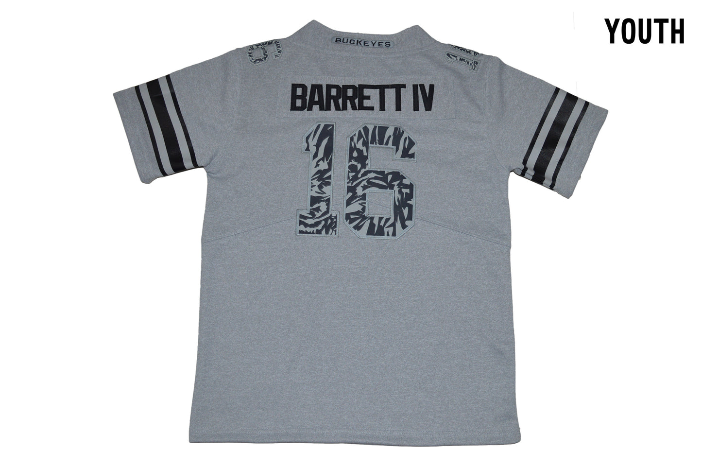 Ohio Light Carbon Gray Youth 16 Back