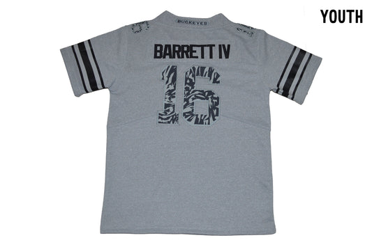 Ohio Light Carbon Gray Youth 16 Back