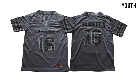 Ohio Pattern Dark Gray Youth 16