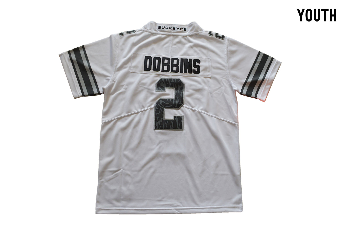 Ohio Pattern White Youth 2 Back