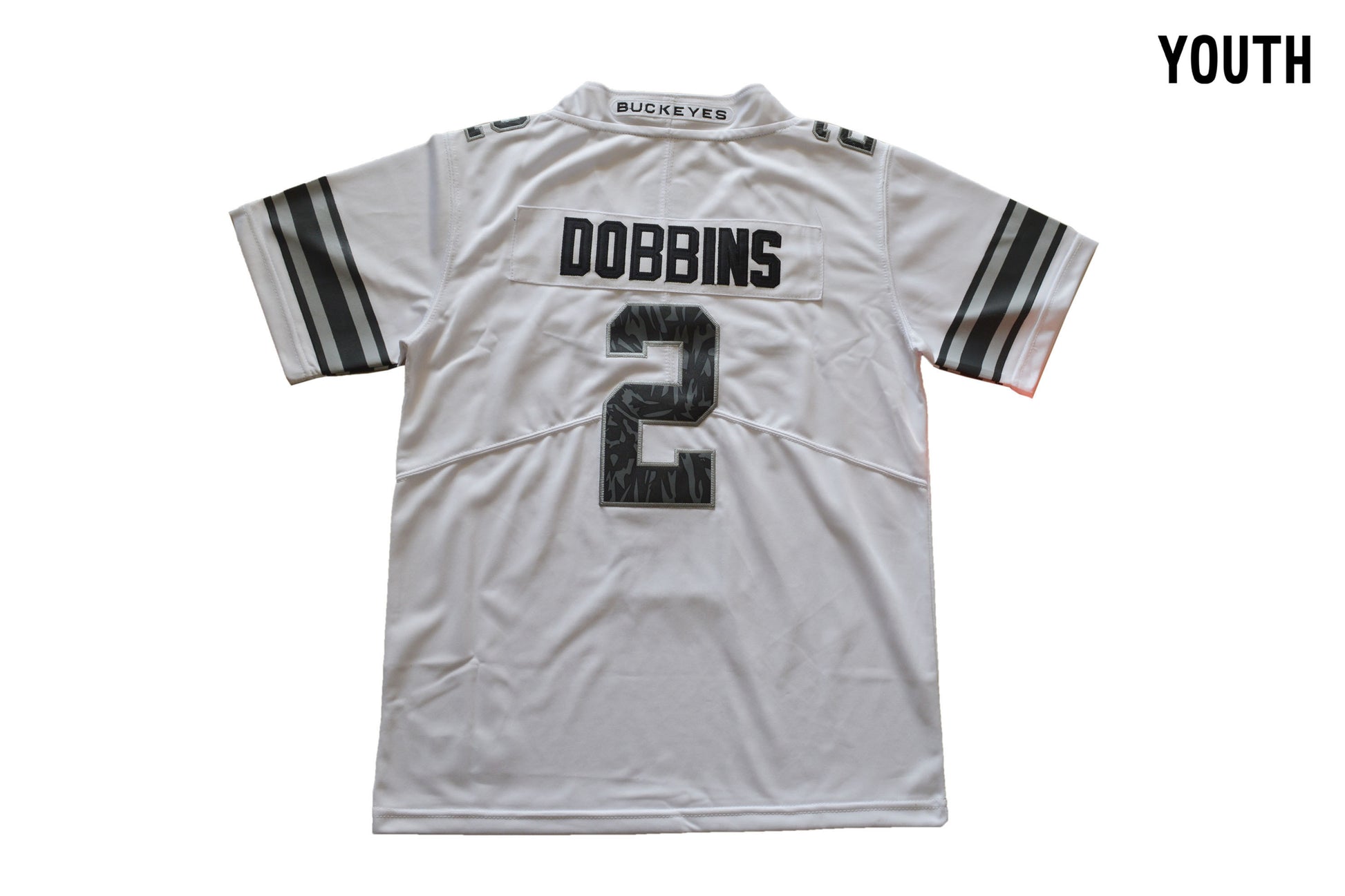 Ohio Pattern White Youth 2 Back