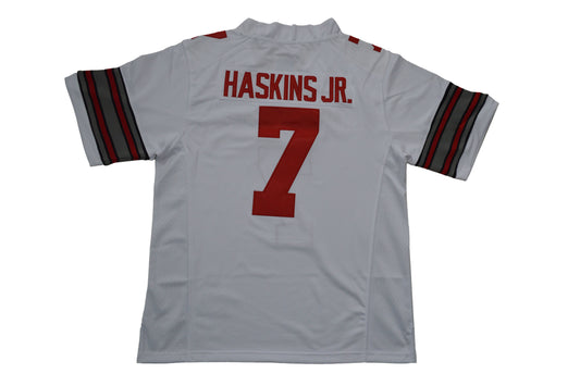 Ohio State Diamond White 7 Haskins JR. Back