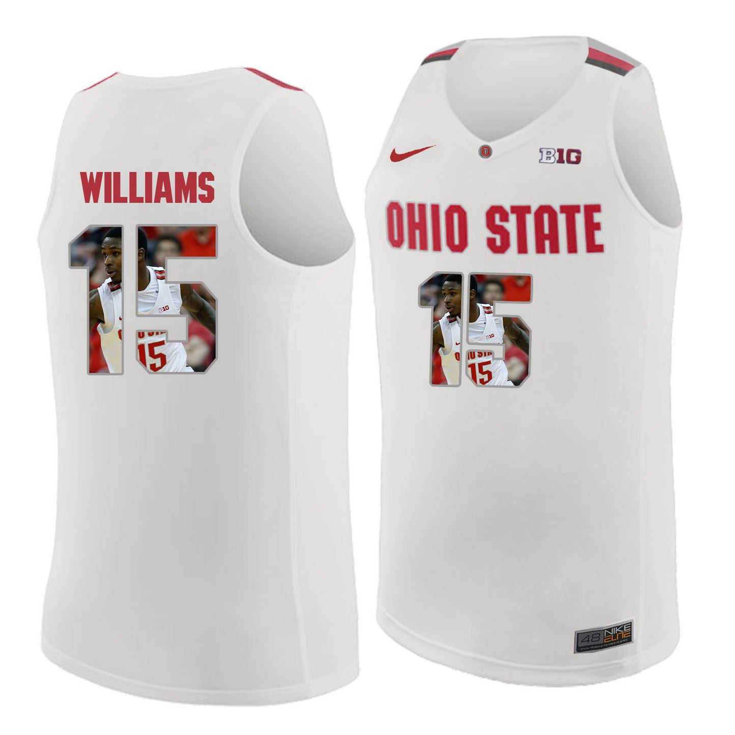 Ohio State Williams 15 white