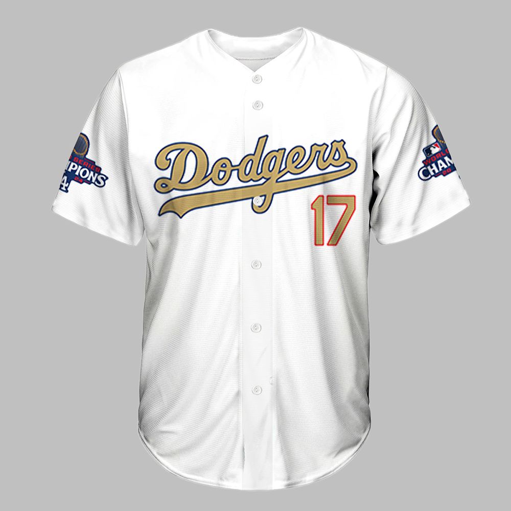 Ohtani Dodgers Gold Jersey 2025 - Grishko.com