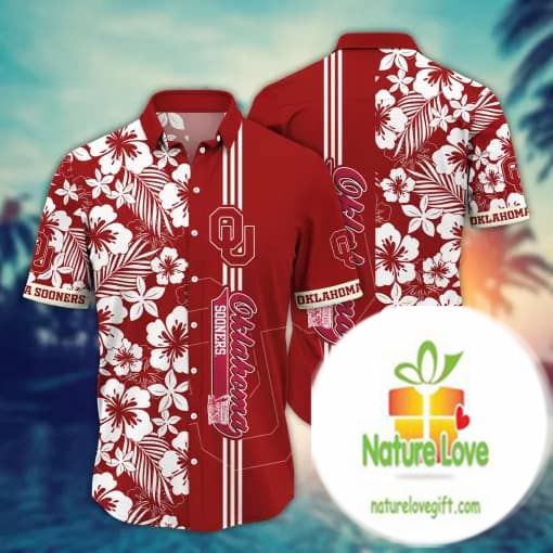 Oklahoma Sooners Hawaiian Shirt NCAA Aloha Shirt