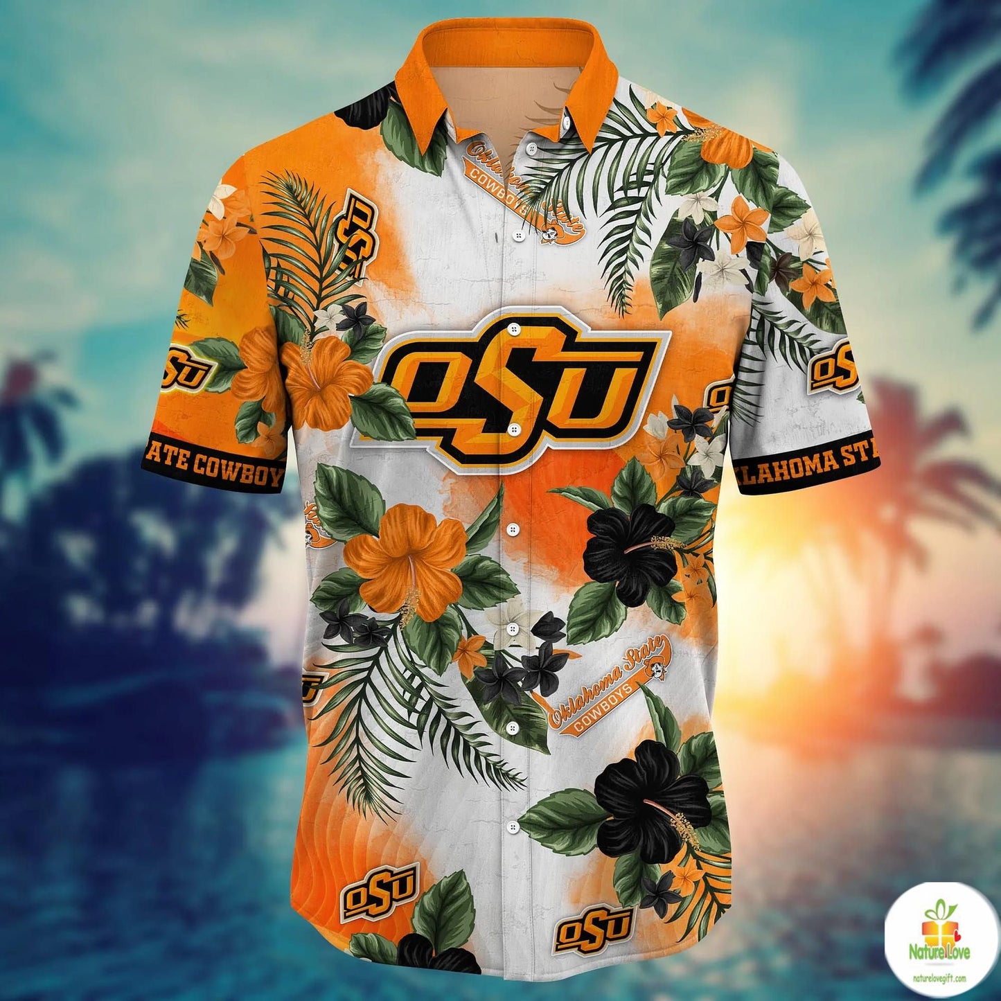 Oklahoma State Cowboys NCAA Hawaiian Shirt Aloha Shirts