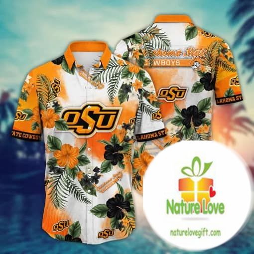 Oklahoma State Cowboys NCAA Hawaiian Shirt Aloha Shirts