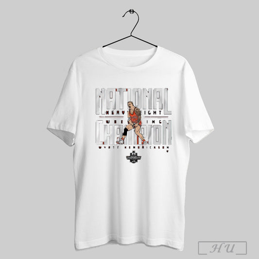 Oklahoma State Wrestling Wyatt Hendrickson Heavyweight Champion T Shirt Sweatshirt Png
