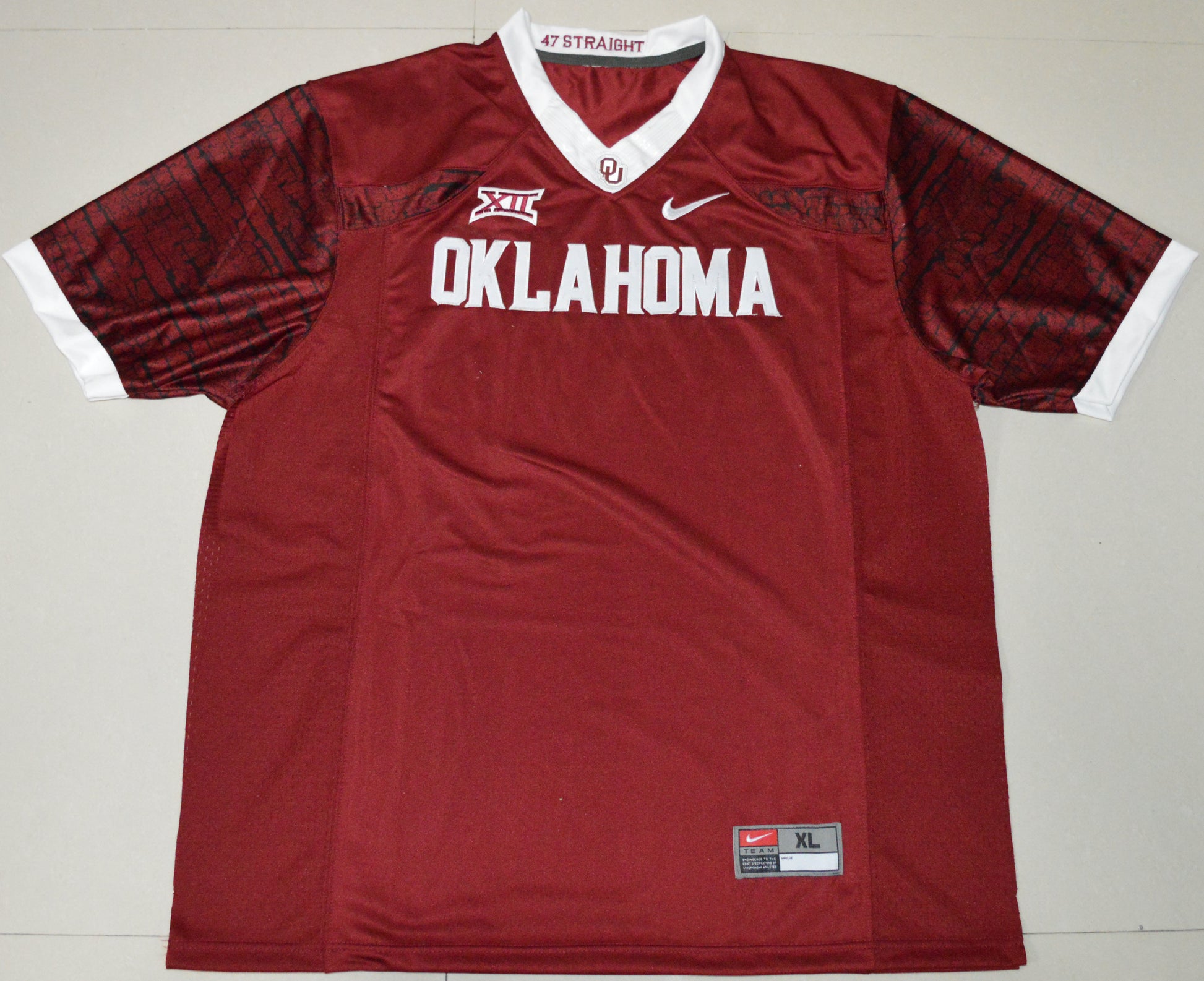 Oklahoma Print Edition Blank Burgundy Front