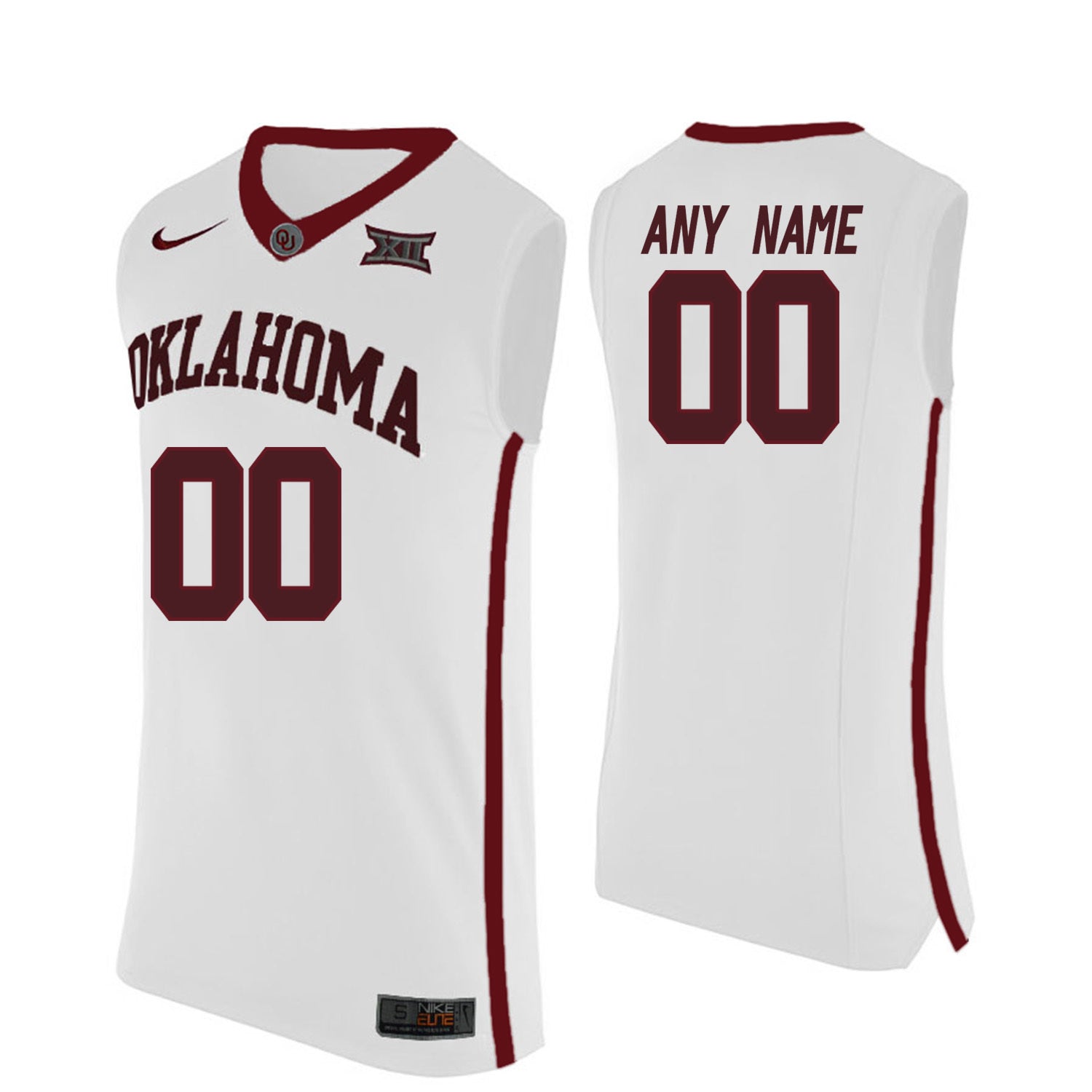 Oklahoma Sooners 00 White