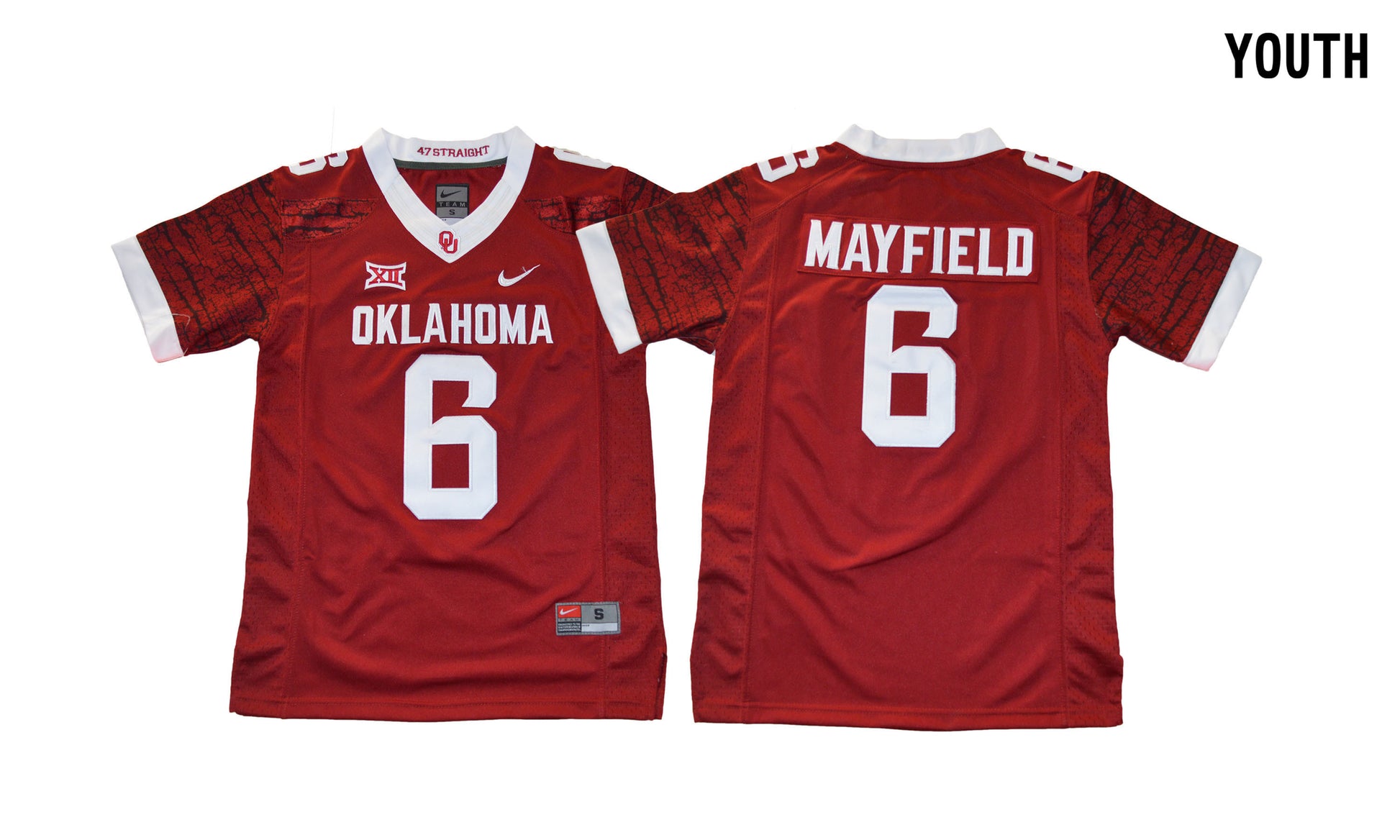 Oklahoma Sooners 6 Youth Red