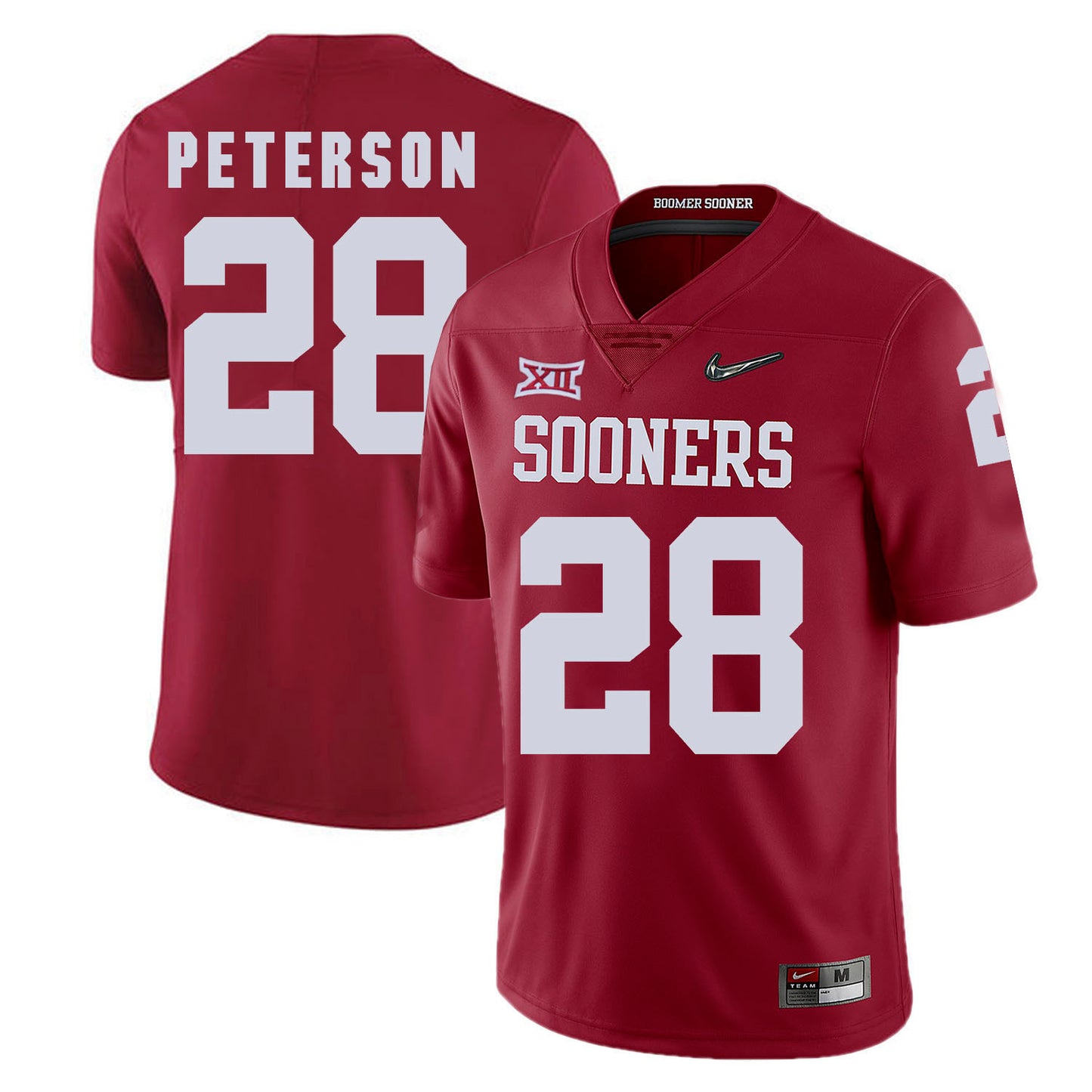 Oklahoma Sooners Adrian Peterson 28 Diamond Edition