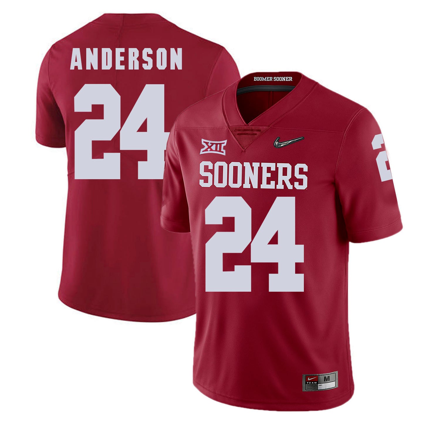 Oklahoma Sooners Rodney Anderson 24 Diamond Edition
