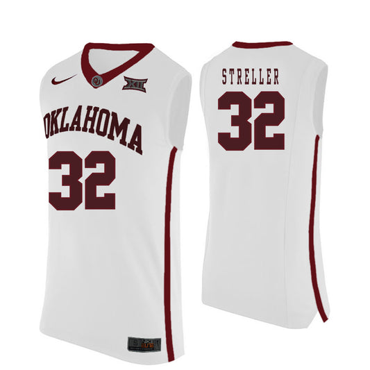 Oklahoma Sooners STRELLER 32 White