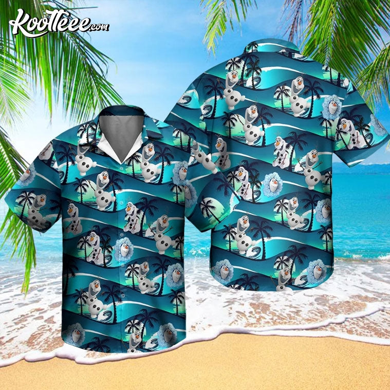 Olaf Frozen Snowman Hawaiian Shirt