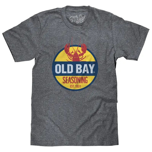 Old Bay Seasoning Lobster Logo T-Shirt - Gray Hoodie, Sweatshirt | InkThreadWorks.com