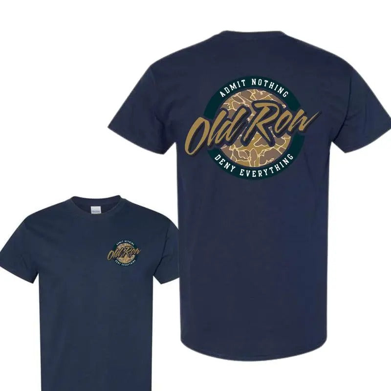 Old Row 80s Camo Circle Pocket T-Shirt, Women's Clothing Comfort retro Hoodie, Sweatshirt | InkThreadWorks.com