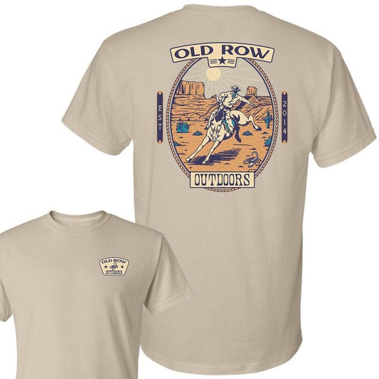 Old Row Outdoors Desert Cowboy T-shirt, Unisex T-Shirt, For Men, For Women Hoodie, Sweatshirt | InkThreadWorks.com
