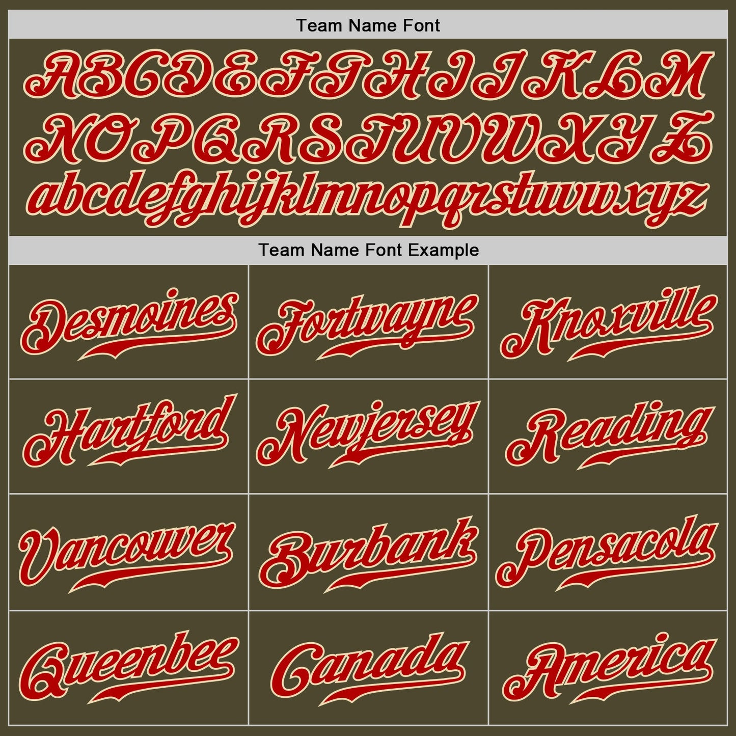 Custom Olive Red-Cream Authentic Salute To Service Baseball Jersey