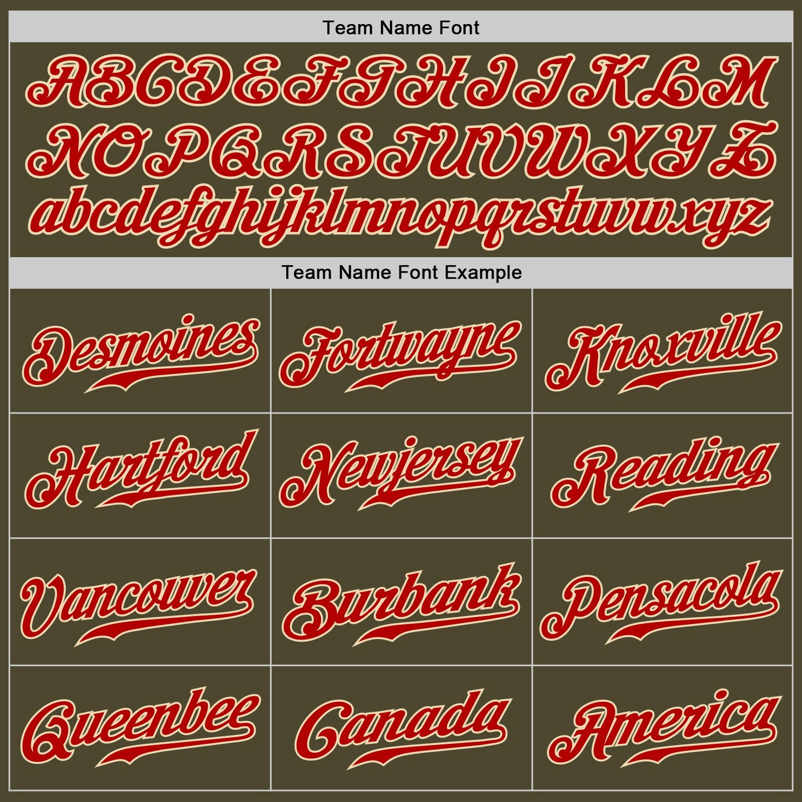 Custom Olive Red-Cream Authentic Salute To Service Baseball Jersey