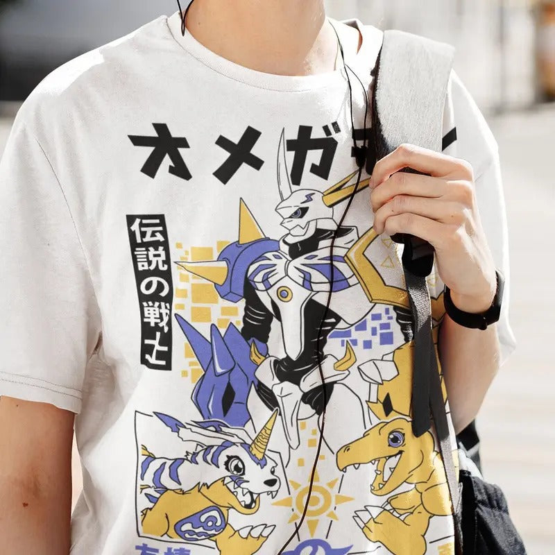 Omnimon Digimon Adventure T-Shirt Guilmon Digimon Adventure Anime Shirt All Size Personalized Gifts Gifts Gifts for Mom...