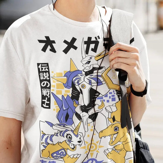Omnimon Digimon Adventure T-Shirt Guilmon Digimon Adventure Anime Shirt All Size Personalized Gifts Gifts Gifts for Mom...