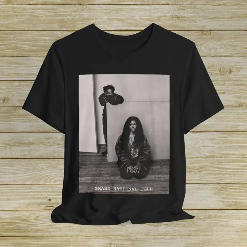 On QUALITY Bella Canvas Fabric, Grand National Tour Kendrick Lamar shirt, SzA, GnX, Grand National Tour Shirt, t-shirt, tee, hoodie, luther