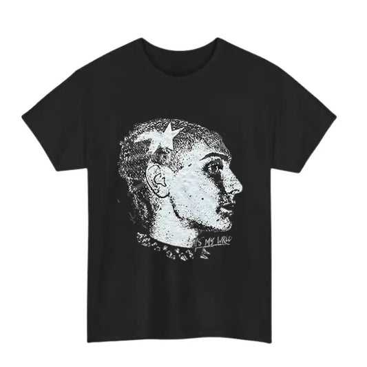 One Of One Is My World Abstract Human Face Graphic Tshirt, Sweatshirt, Hoodie Size S- 3XL,Gift For Women Top Womenswear Underwear Round Neck Summer