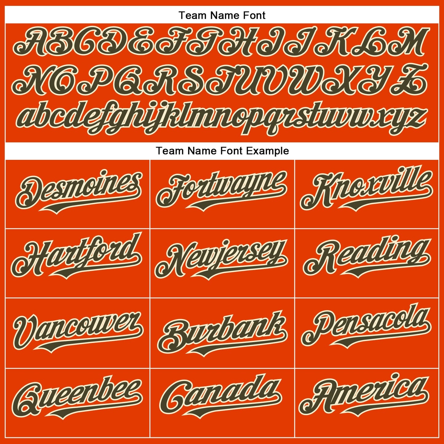 Custom Orange Olive-Cream Authentic Baseball Jersey