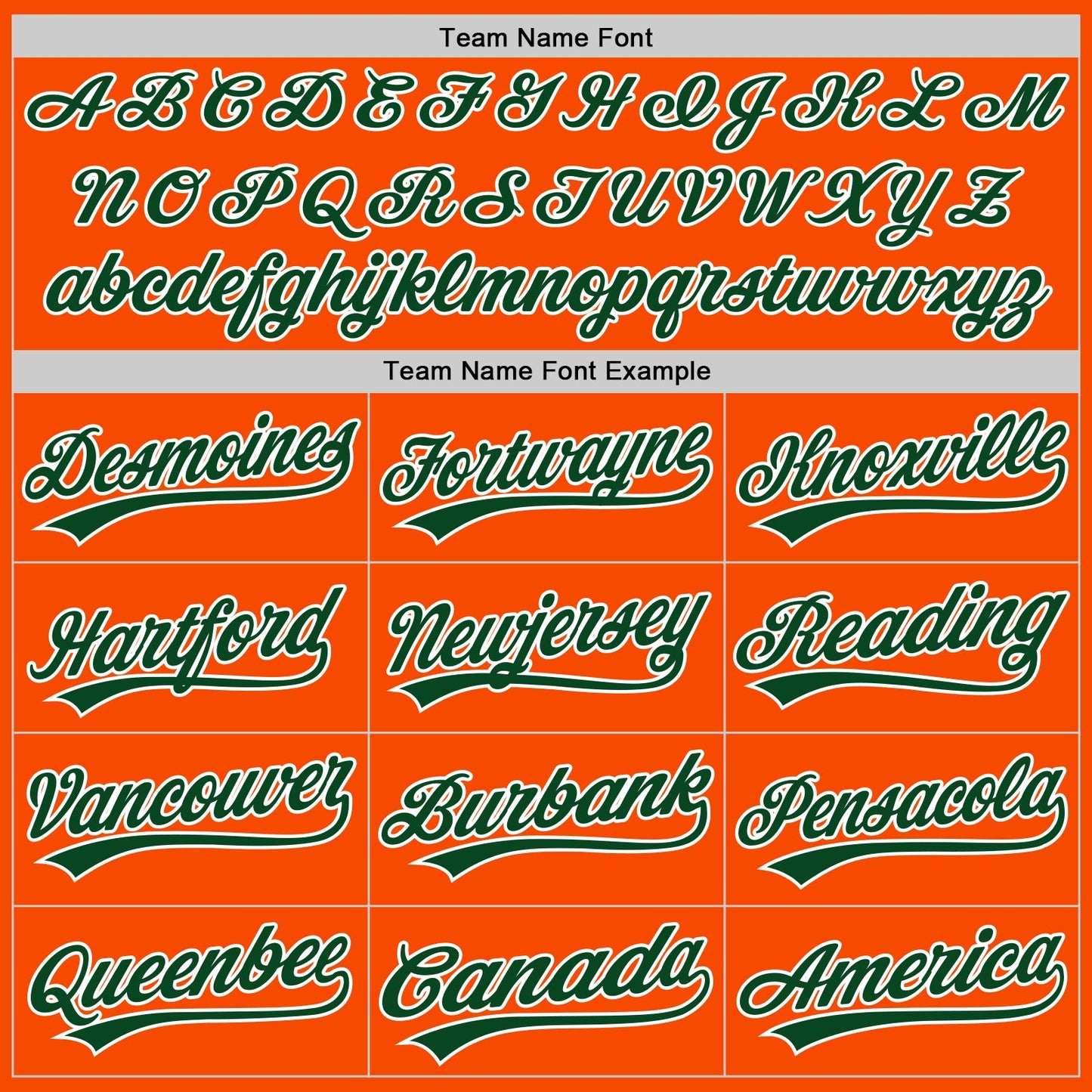 Custom Orange Green-White Authentic Baseball Jersey