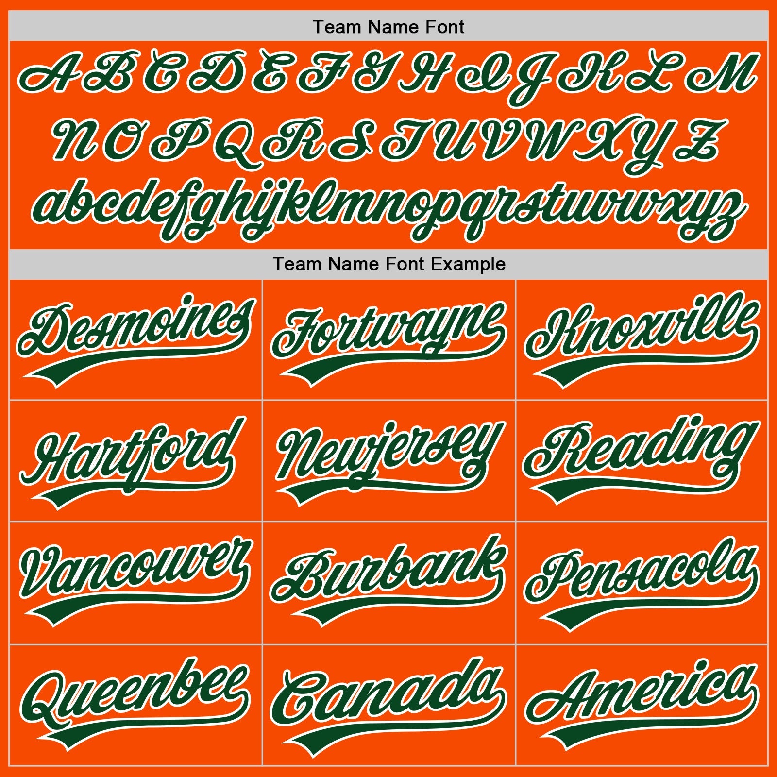 Custom Orange Green-White Authentic Baseball Jersey