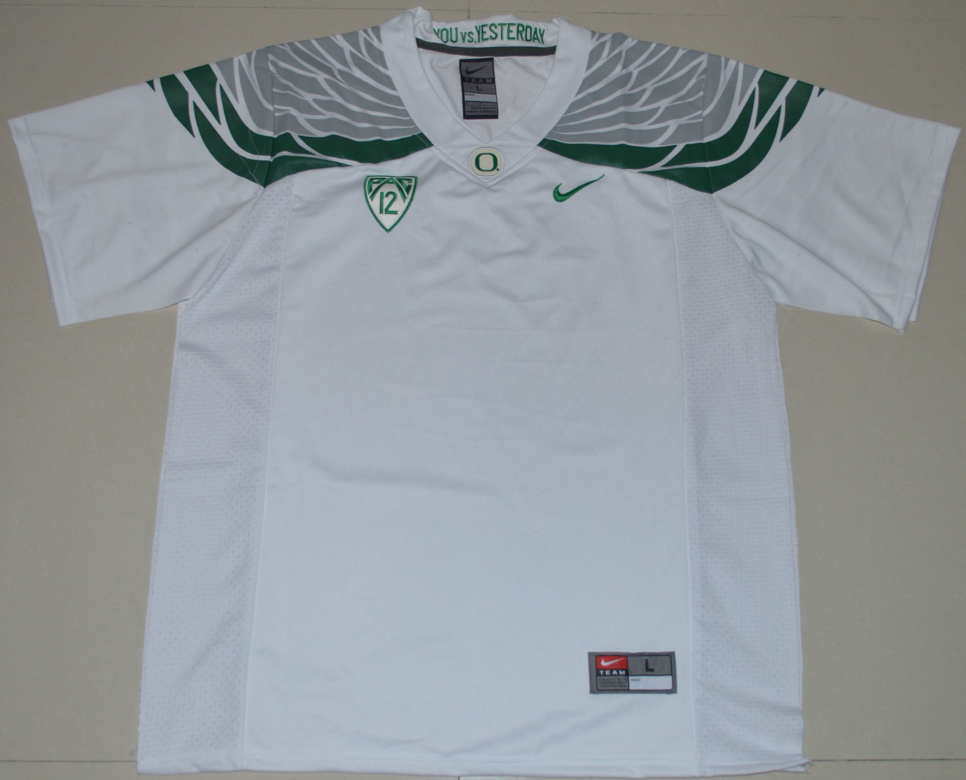 Oregon Blank White Front