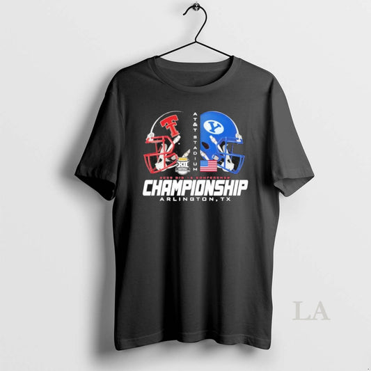 Original 2025 Big 12 Championship Texas Tech Vs Byu T-Shirts, Hoodie, Sweatshirt | InkThreadWorks.com