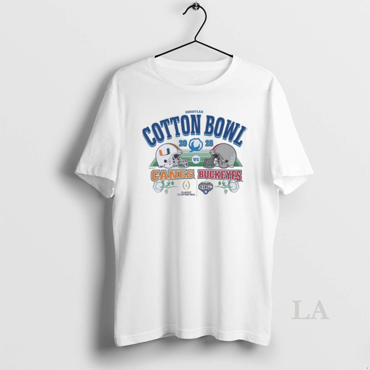 Original 2025 Cotton Bowl 2 Team Canes Vs Buckeyes T-Shirts, Hoodie, Sweatshirt | InkThreadWorks.com