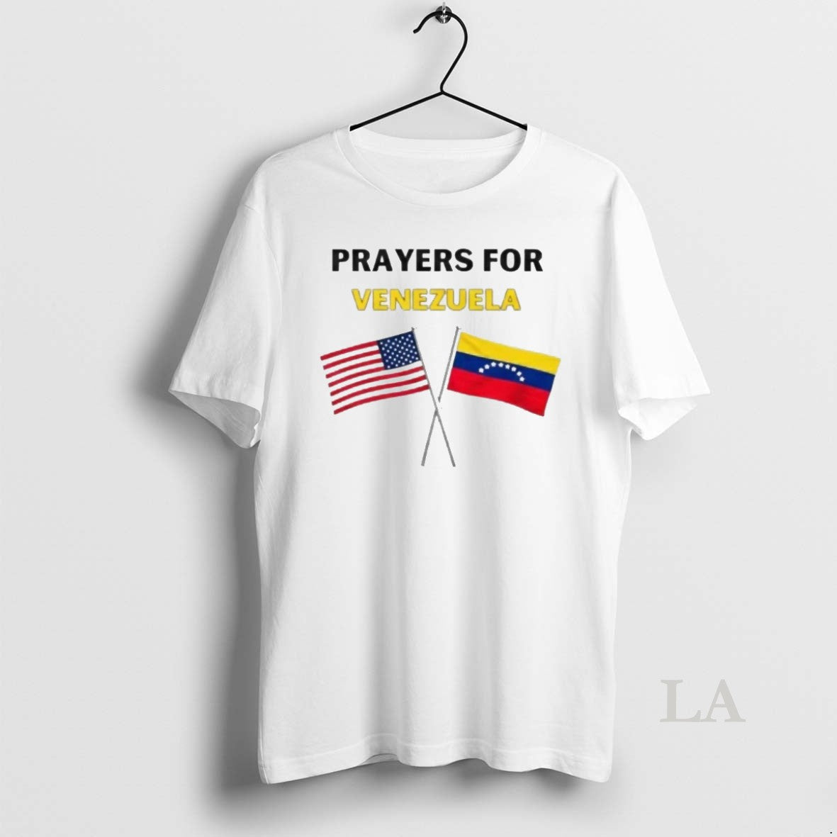 Original 2026 Prayer For Venezuela No War On Venezuela T-Shirts, Hoodie, Sweatshirt | InkThreadWorks.com