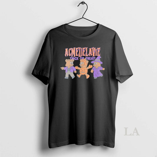 Original Ac Bear Friends Halloween Trick Or Treat T-Shirts, Hoodie, Sweatshirt | InkThreadWorks.com